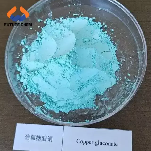 Food grade Copper(II) gluconate CAS 527-09-3